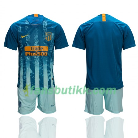 Fotballdrakt Atlético Madrid Barn Tredjetrøye 2018-2019 Kortermet